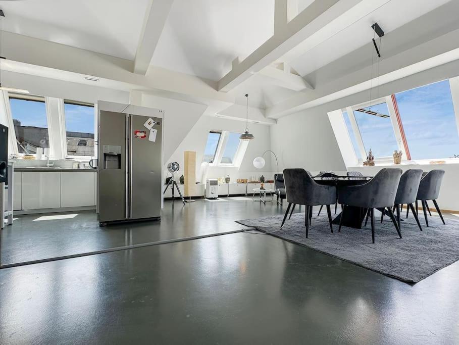 6 Zimmer Maisonette-Penthouse Pool Dachterrasse Luxus Мюнхен Екстериор снимка