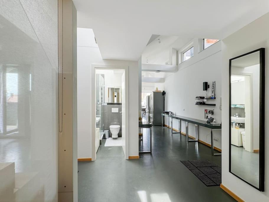 6 Zimmer Maisonette-Penthouse Pool Dachterrasse Luxus Мюнхен Екстериор снимка